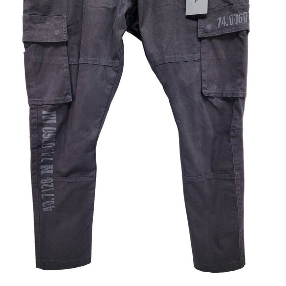 Decibel Mens Black Cargo Utility Pants Size 40X32 - Picture 10 of 14